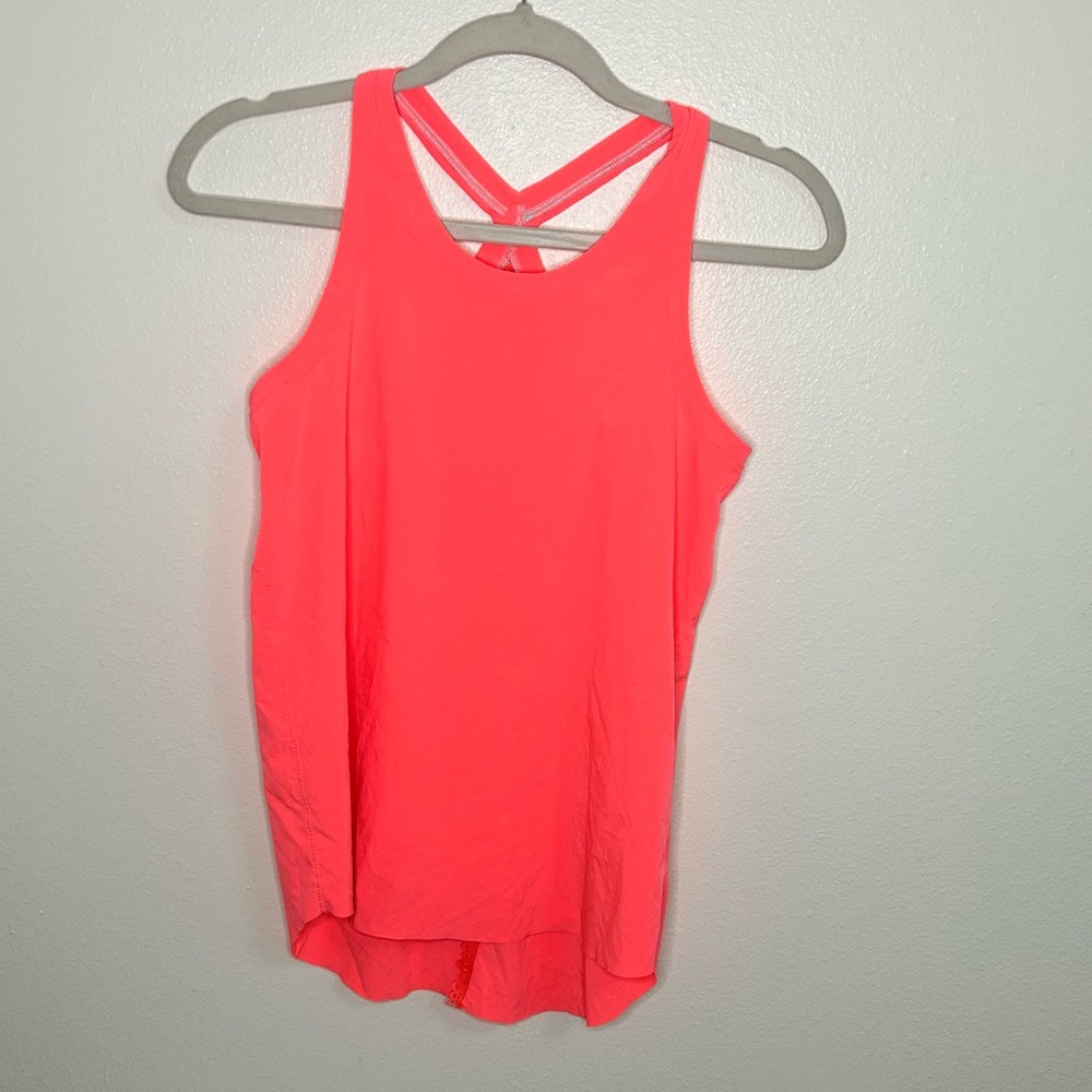 Ivivia Girls Neon Pink athletic tank Top
